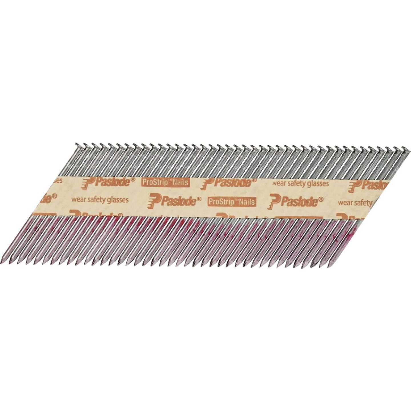 Paslode 3 In. x 0.120 In. 30 Degree Paper Tape Brite Smooth Shank RounDrive Framing Nails (2500 Ct.) Image 1