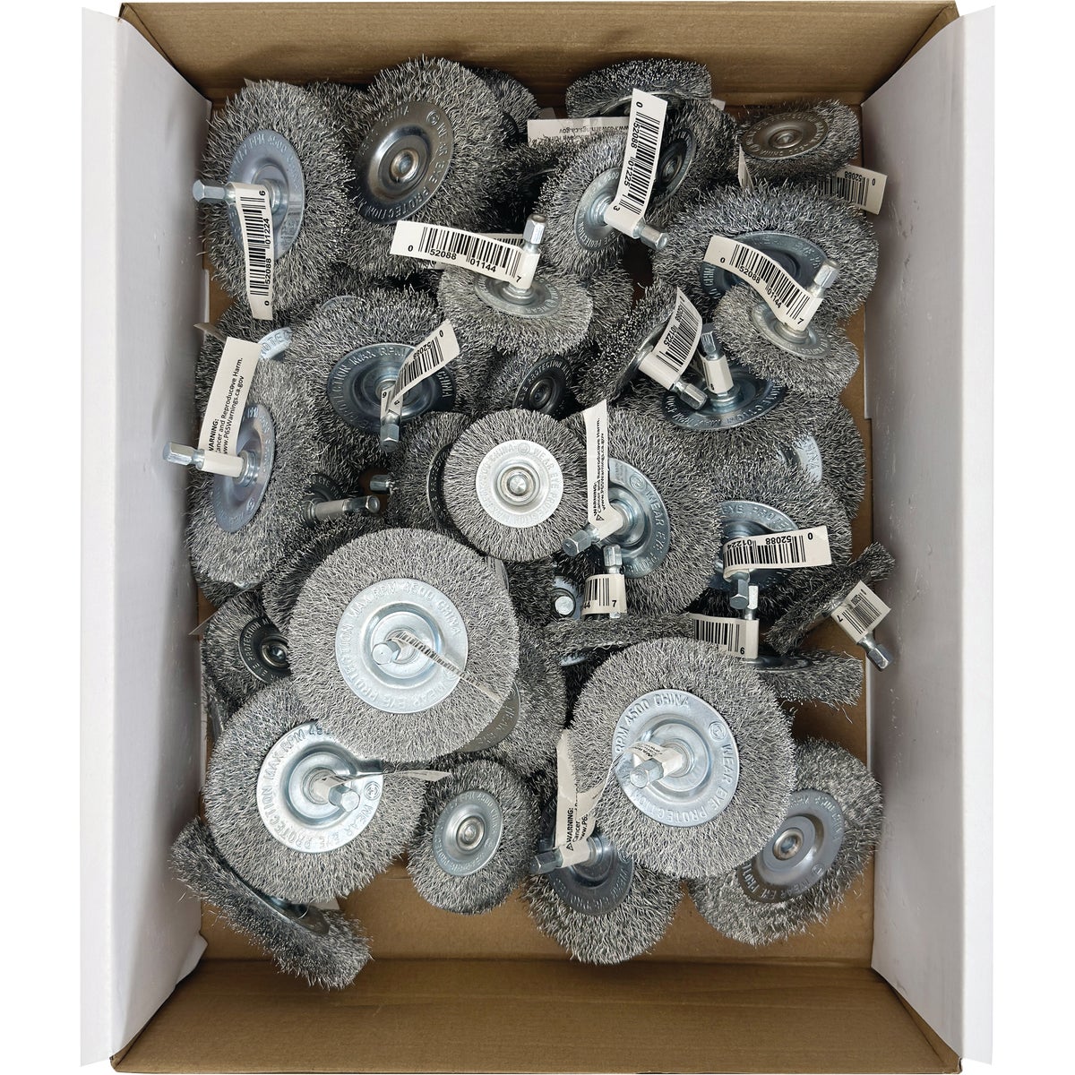 Master Mechanic Wire Wheel Brush Assortment (12-Piece)