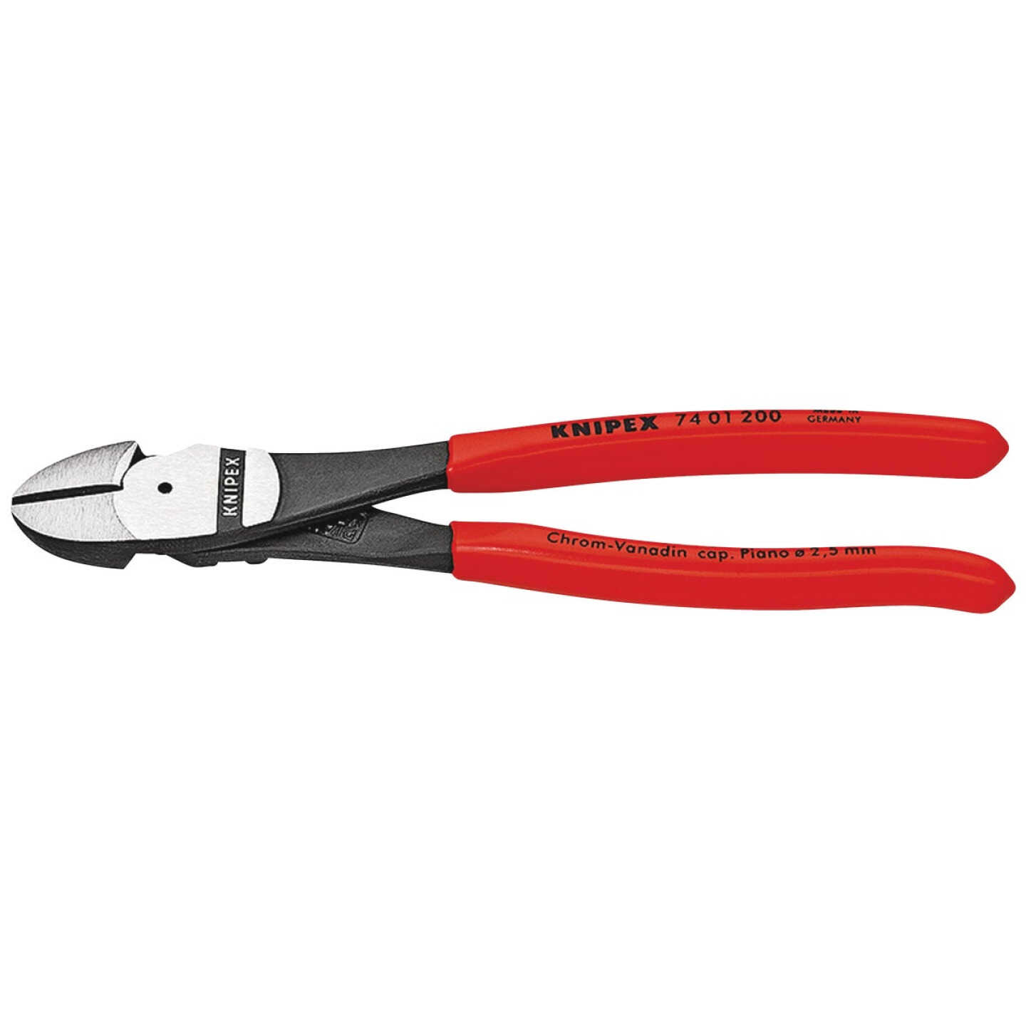 Knipex 8 In. High Leverage Diagonal Cutting Pliers Image 1