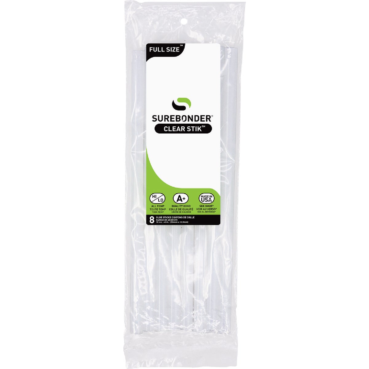 Surebonder 10 In. Glue Sticks (8-Pack)