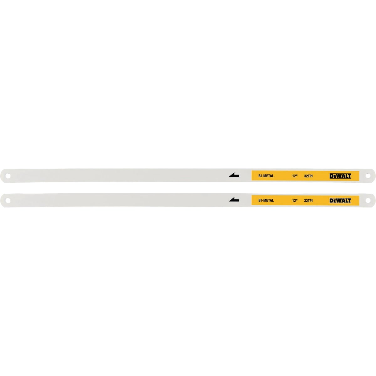 DEWALT 12 In. 32 TPI Bi-Metal Hacksaw Blade (2-Pack)