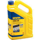 Irwin STRAIT-LINE 4 Lb. Indigo Blue Permanent Staining 5X Chalk Line Chalk Image 1
