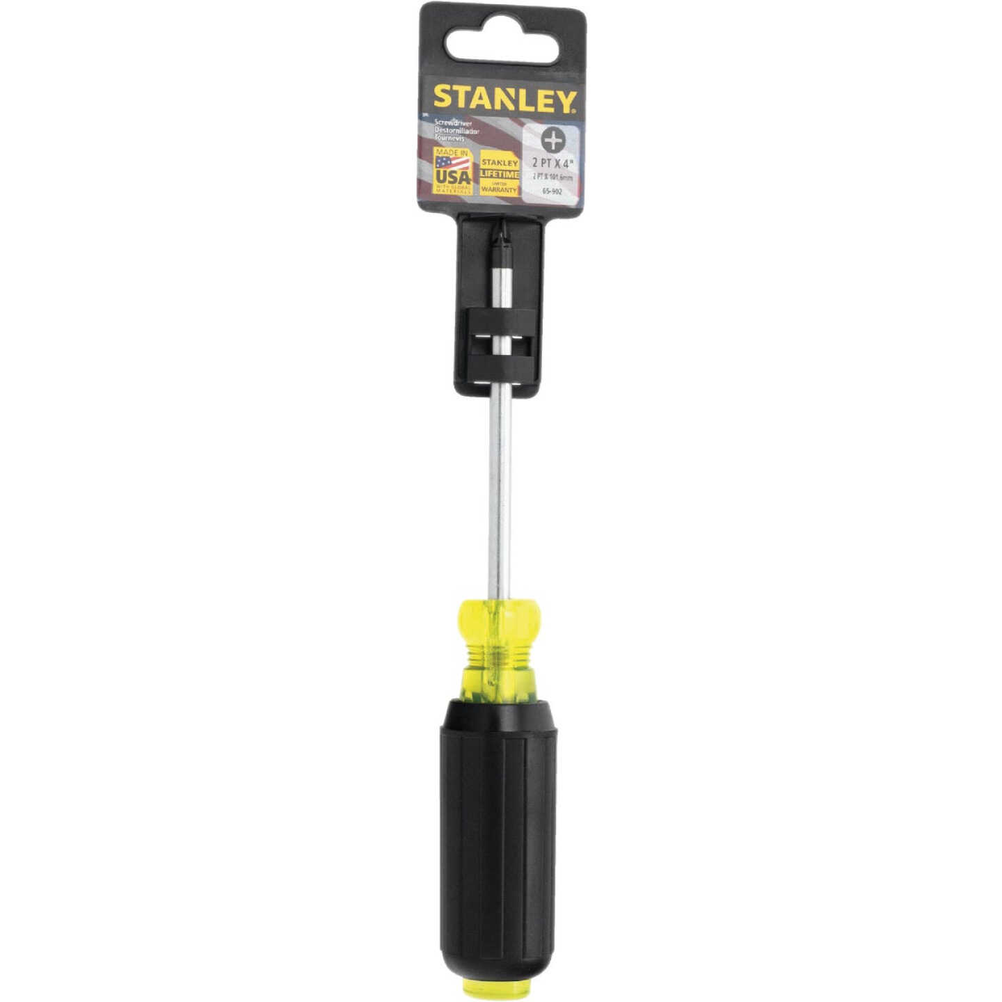 Stanley #2 x 4 In. Vinyl Grip Phillips Screwdriver Image 5