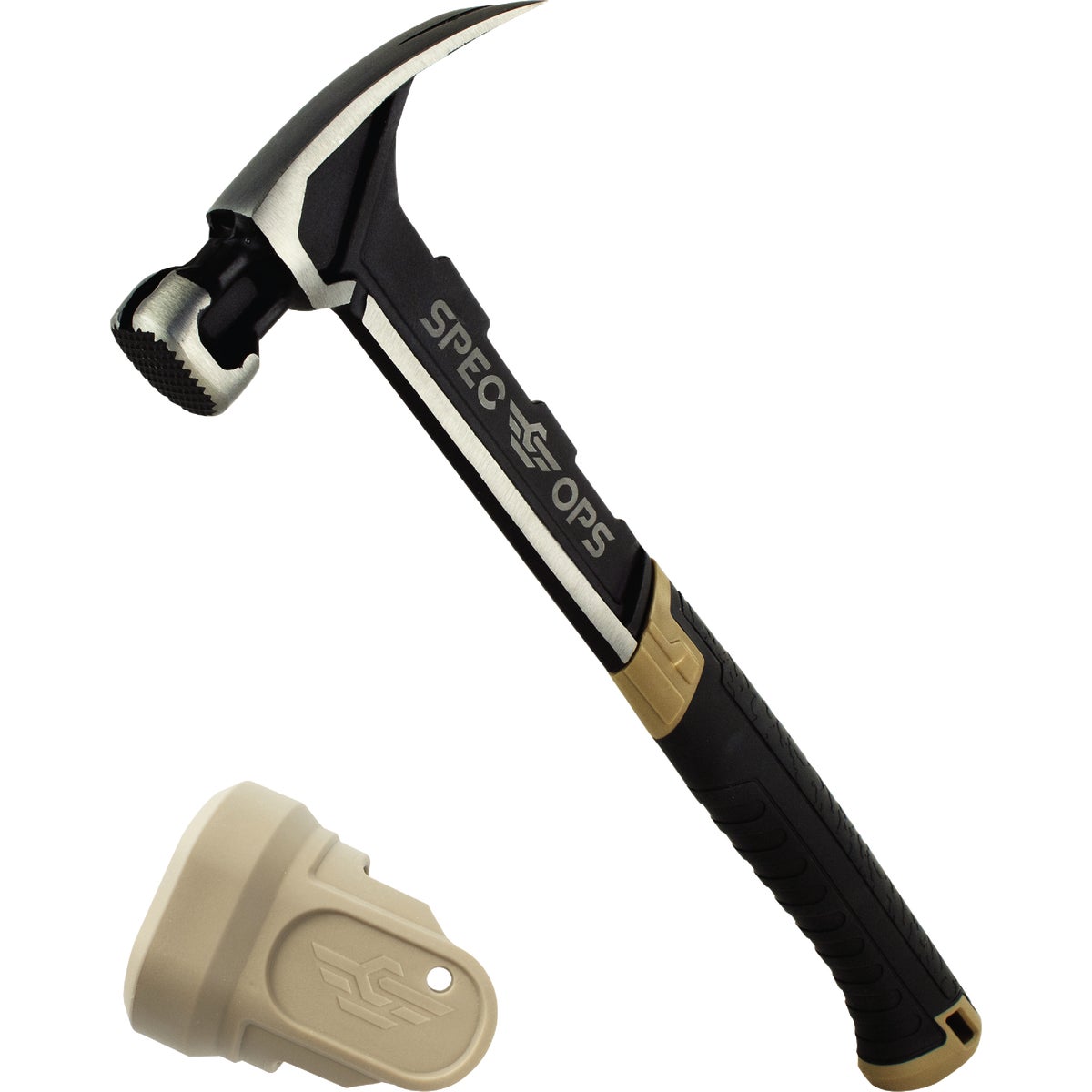 Spec Ops 22 Oz. Milled-Face Rip Claw Framing Hammer