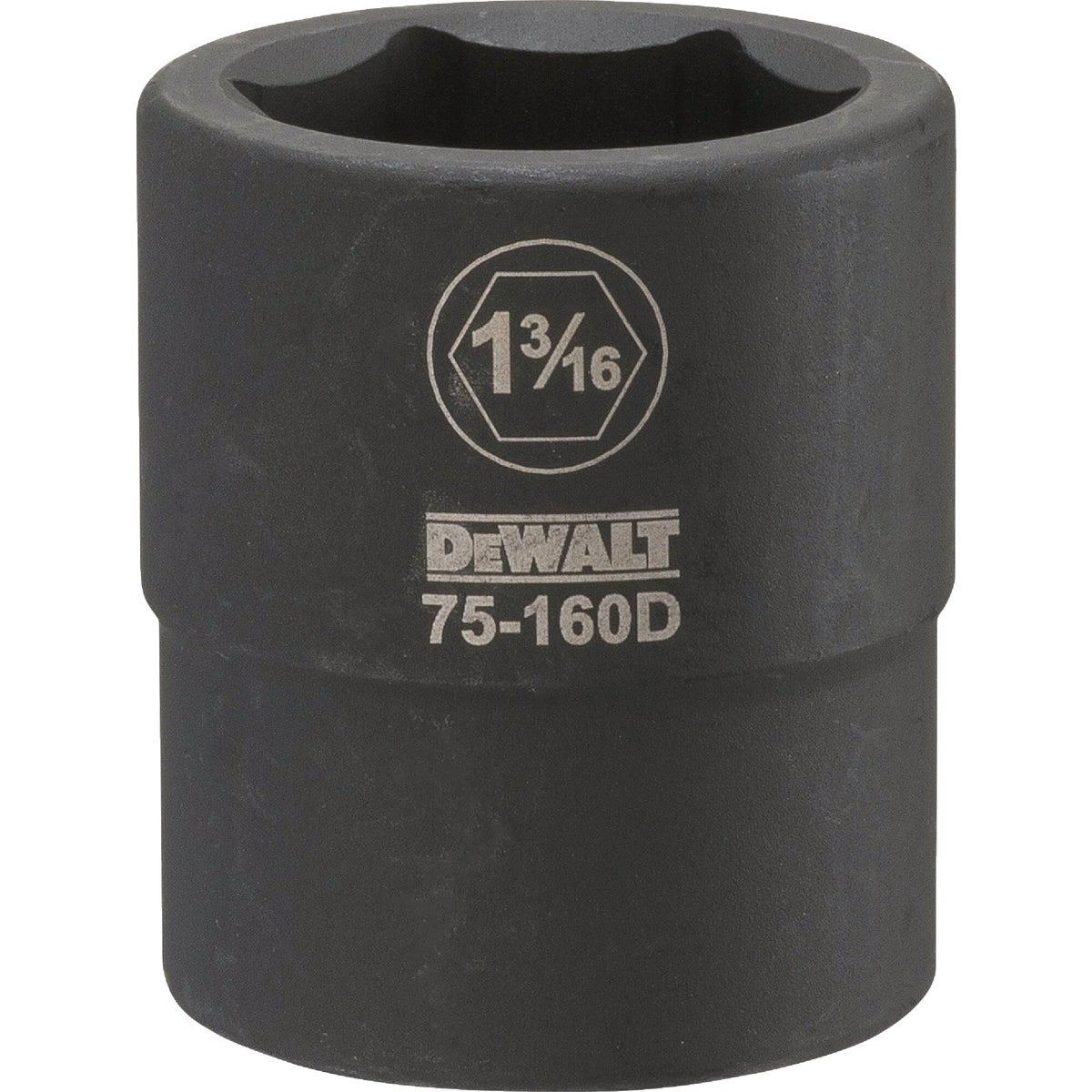 DEWALT 3/4 In. Drive 1-3/16 In. 6-Point Deep Standard Impact Socket