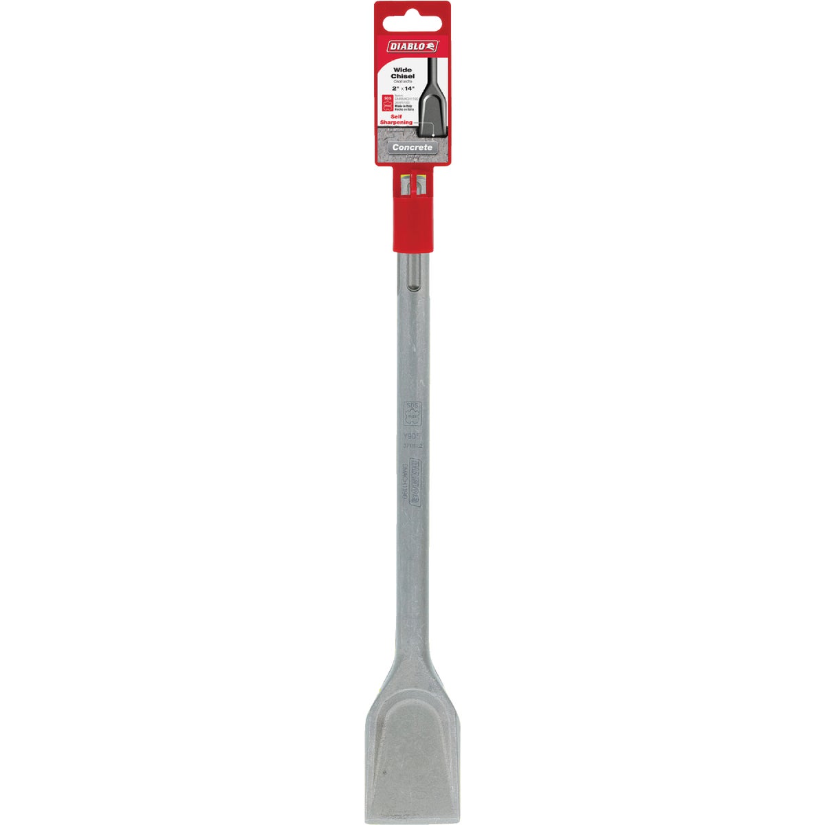 Diablo SDS-Max 2 In. x 14 In. Wide Chisel Bit Image 1