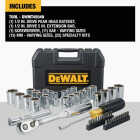 DEWALT 1/2 In. Drive Mechanics Tool Set with Case (49-Piece) Image 3