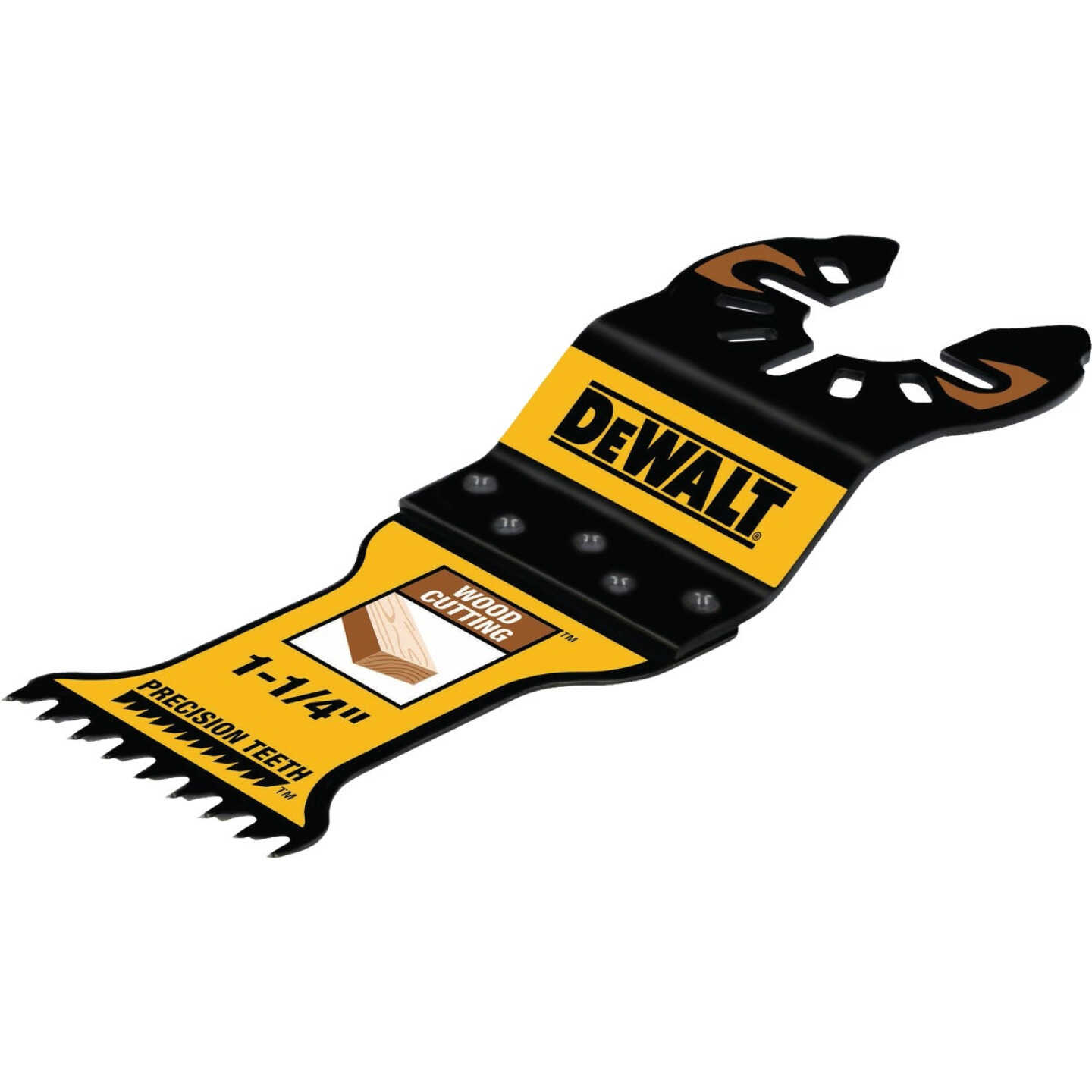 DEWALT 1-1/4 In. HCS Precision Tooth Oscillating Tool Blade Image 5