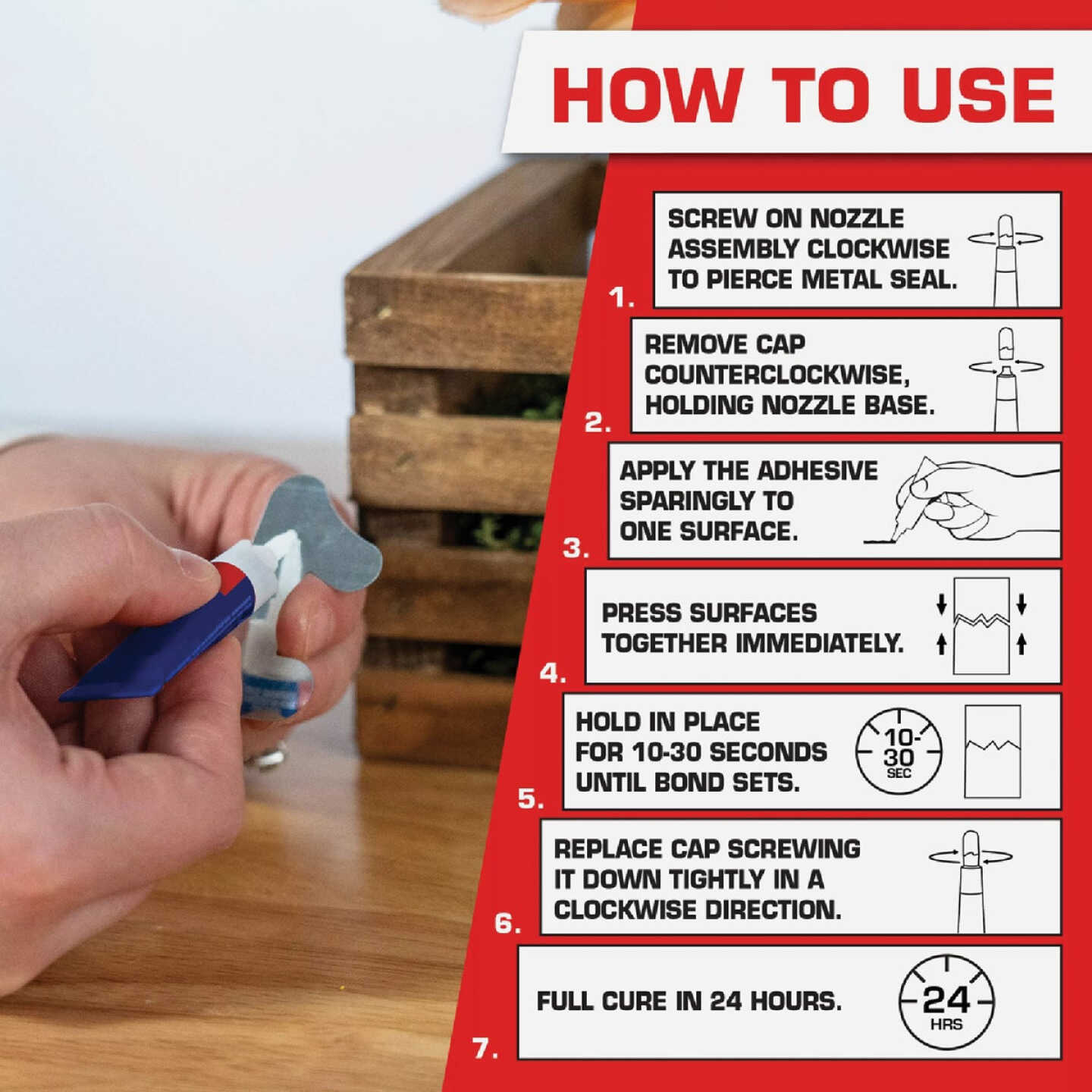 LOCTITE 0.07 Oz. Liquid Super Glue (2-Pack) Image 3