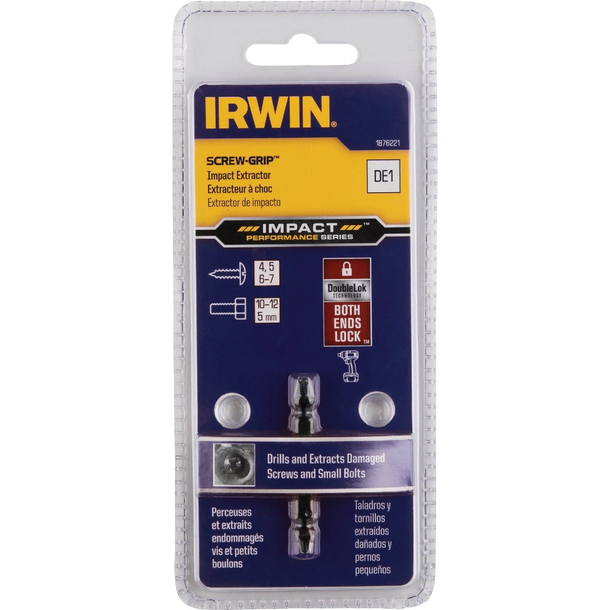 Irwin #1 Impact Screw Extractor Image 2