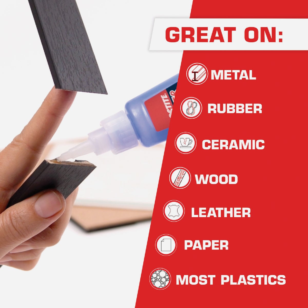 LOCTITE 0.71 Oz. Liquid Super Glue Image 2