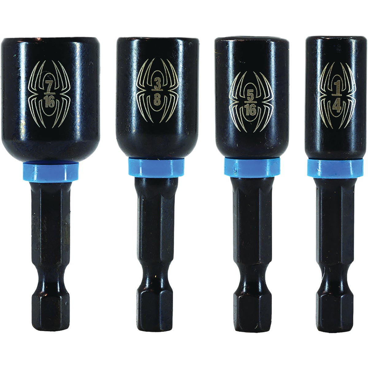 Spyder Magnetic Impact Nut Driver Set (4-Piece)