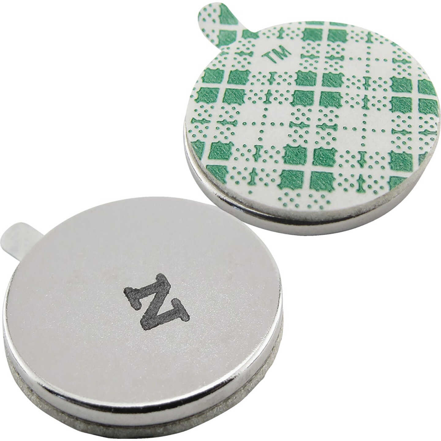 MagnetSource 3.91 Lb. Capacity Neodymium Disc Magnet with Adhesive (5-Pack) Image 5
