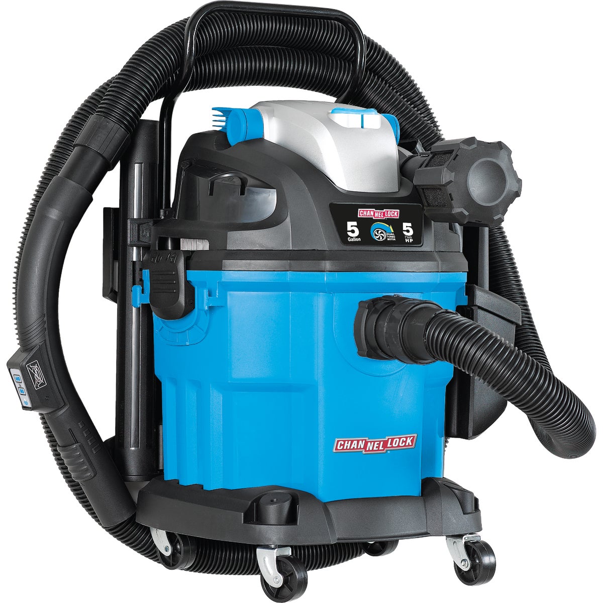 Channellock 5 Gal. 5.0-Peak HP Wall Mount Wet/Dry Vacuum Image 9