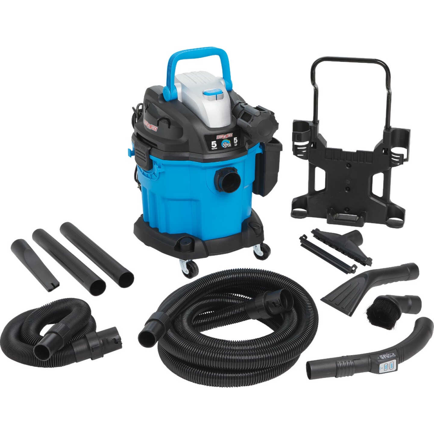 Channellock 5 Gal. 5.0-Peak HP Wall Mount Wet/Dry Vacuum Image 1