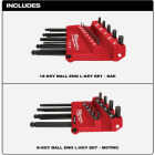 Milwaukee SAE/Metric Ball-End L-Style Hex Key Set (22-Piece) Image 2