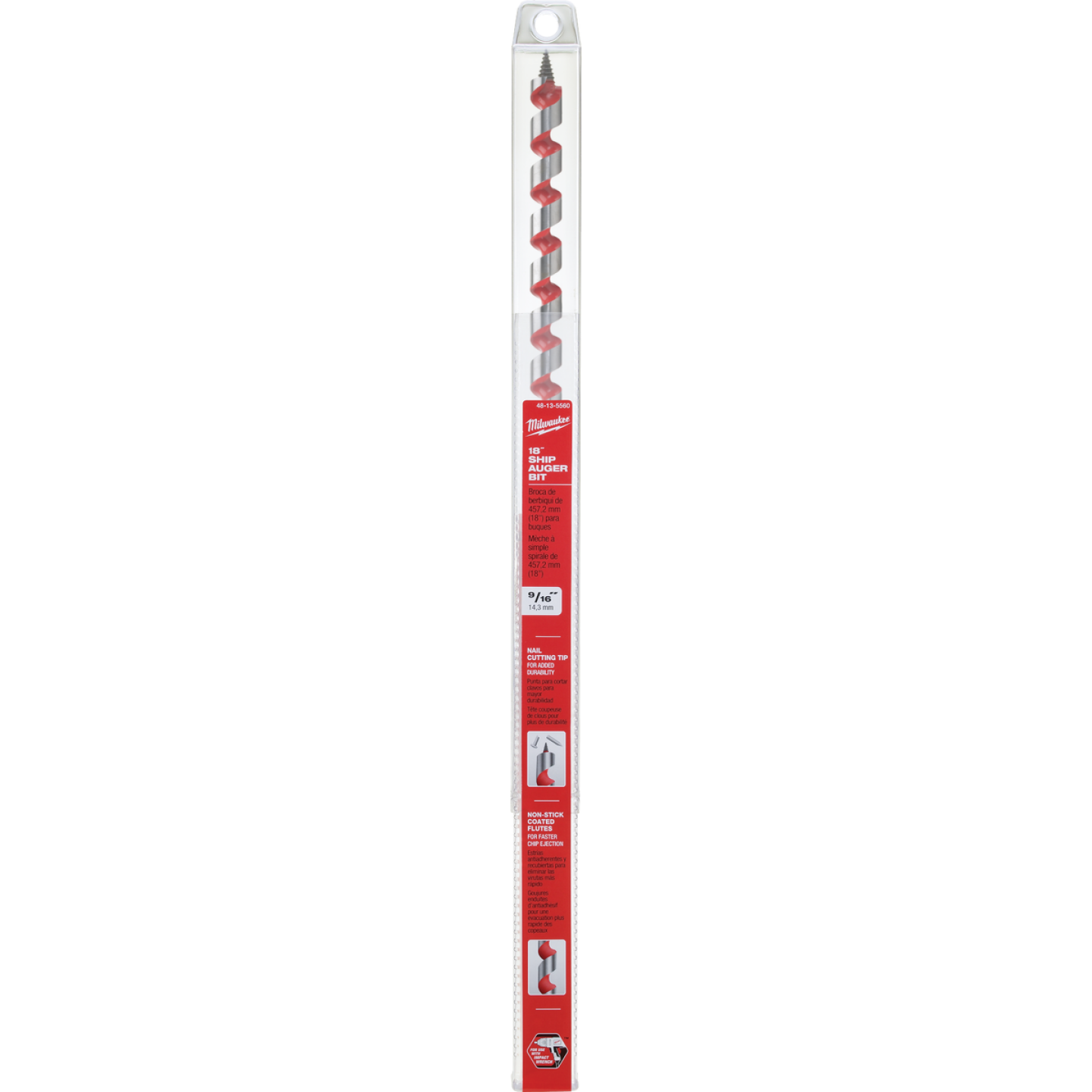 Milwaukee 9/16 In. x 18 In. Ship Auger Bit Image 2