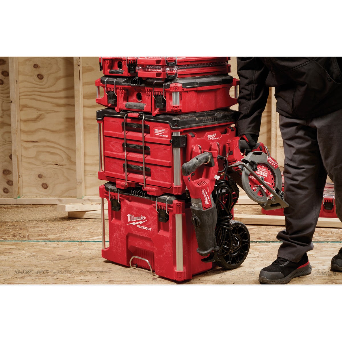 Milwaukee PACKOUT Tool Box 3-Hook Attachment Image 6