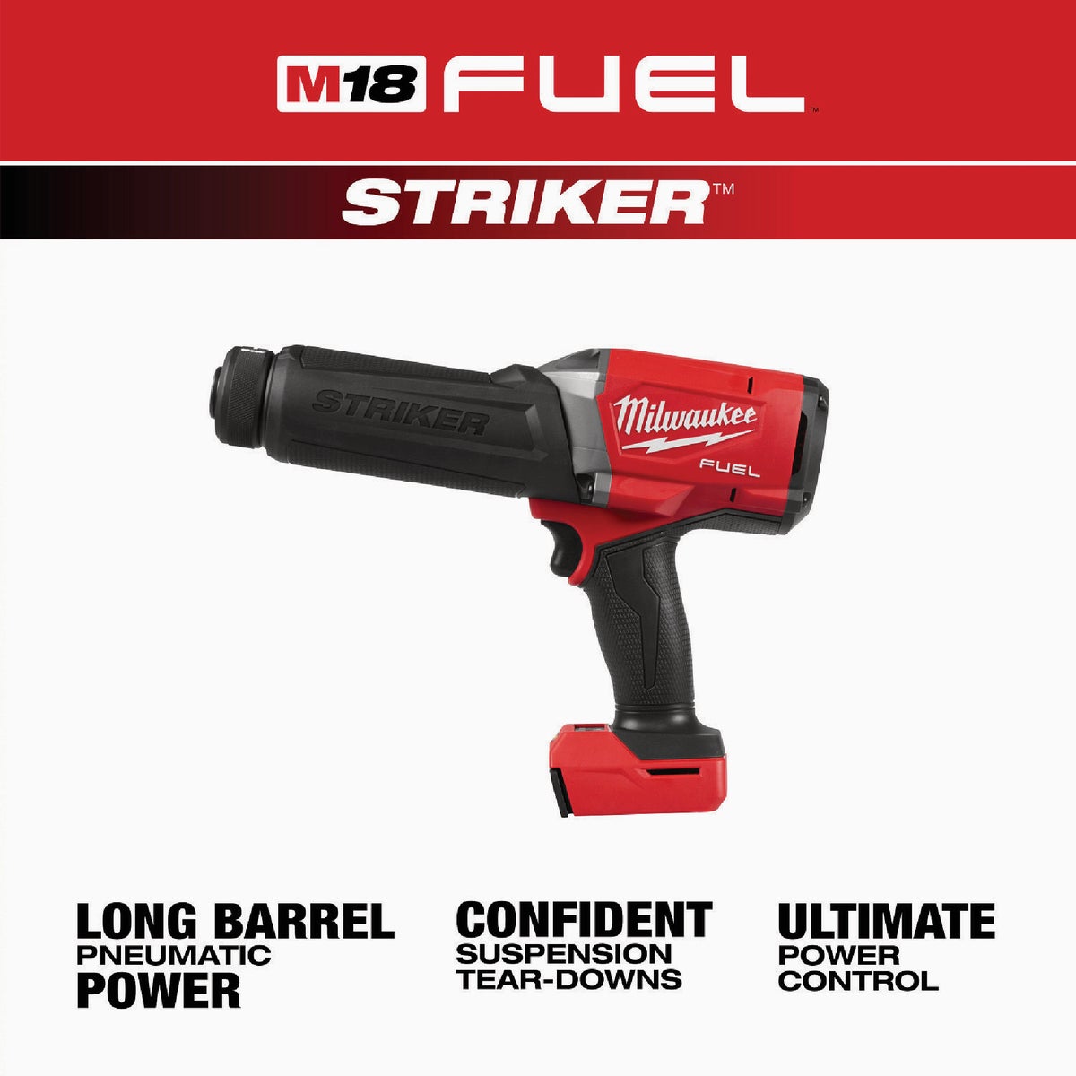 Milwaukee M18 FUEL STRIKER Hammer Chisel Image 2