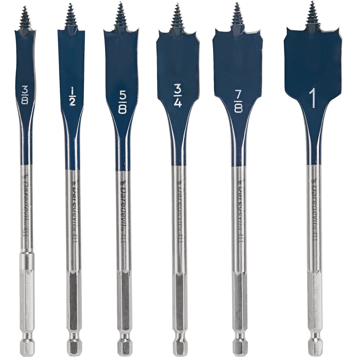 Bosch Daredevil Standard Spade Bit Set (6-Piece)