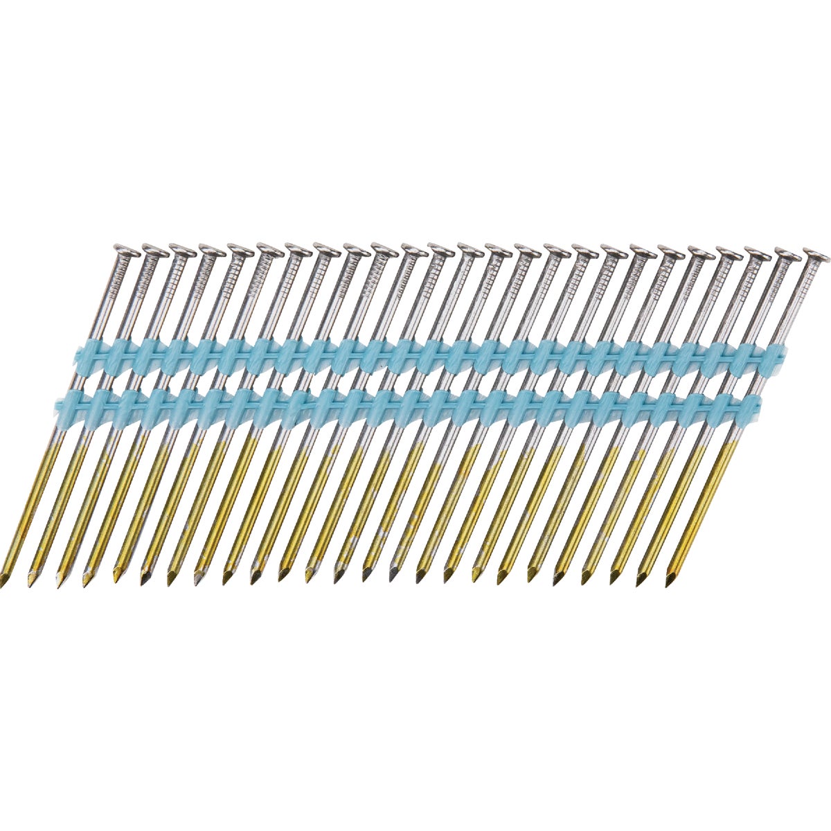 Pro-Fit 3-1/4 In. x 0.131 In. Plastic Strip Round Head Smooth Shank Brite Framing Stick Nails (1000 Ct.) Image 1