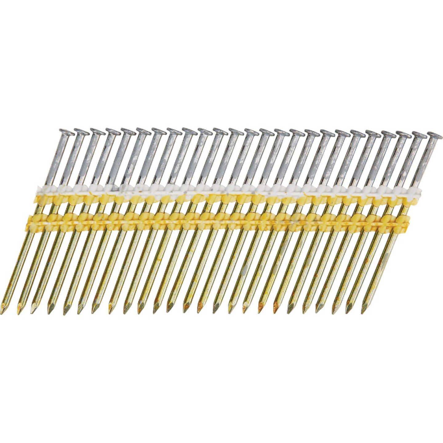 Pro-Fit 3-1/4 In. x 0.131 In. 21 Degree Plastic Strip Smooth Shank Round Head Hot Dipped Galvanized Framing Stick Nails (2000 Ct.) Image 1