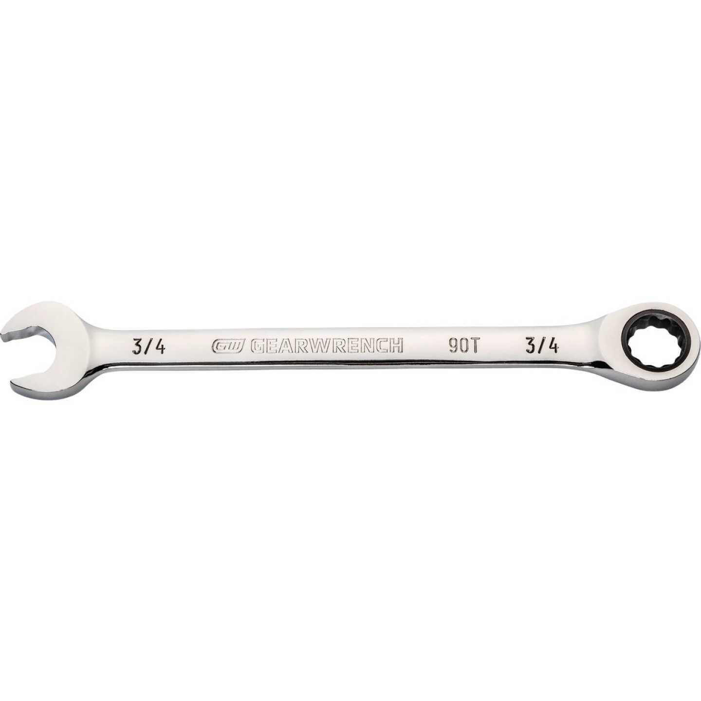 GearWrench 3/4 In. 90-Tooth 12-Point Ratcheting Combination Wrench Image 1
