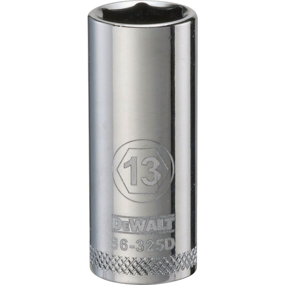 DEWALT 3/8 In. Drive 13mm 6-Point Deep Metric Socket