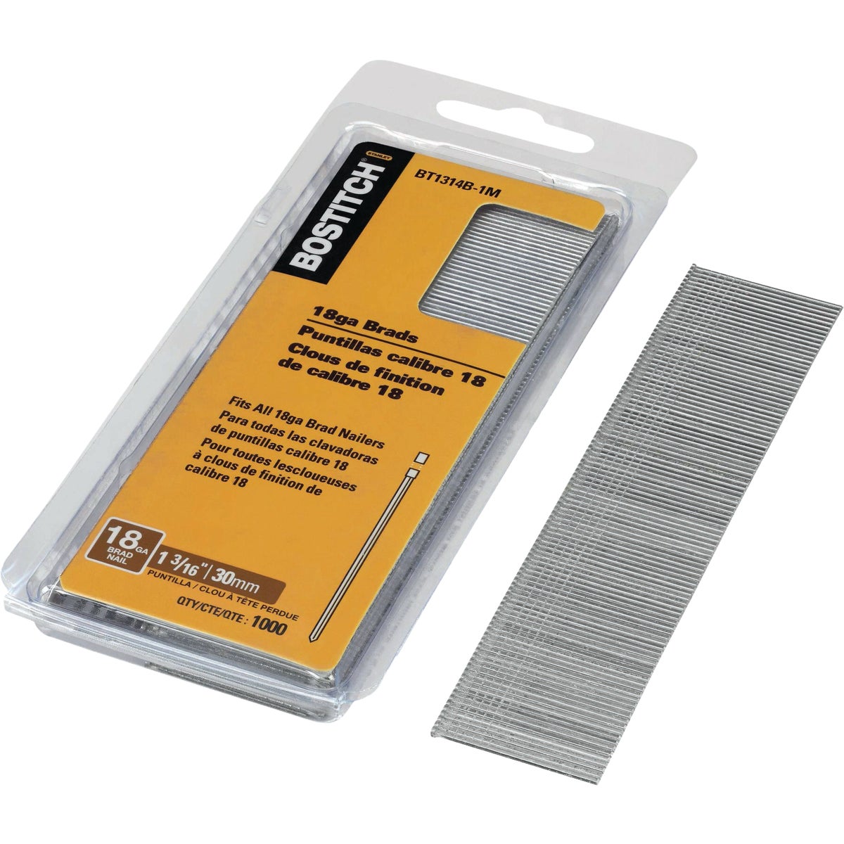Bostitch 1-3/16 In. 18 ga Collated Brad Nails (1000-Count)
