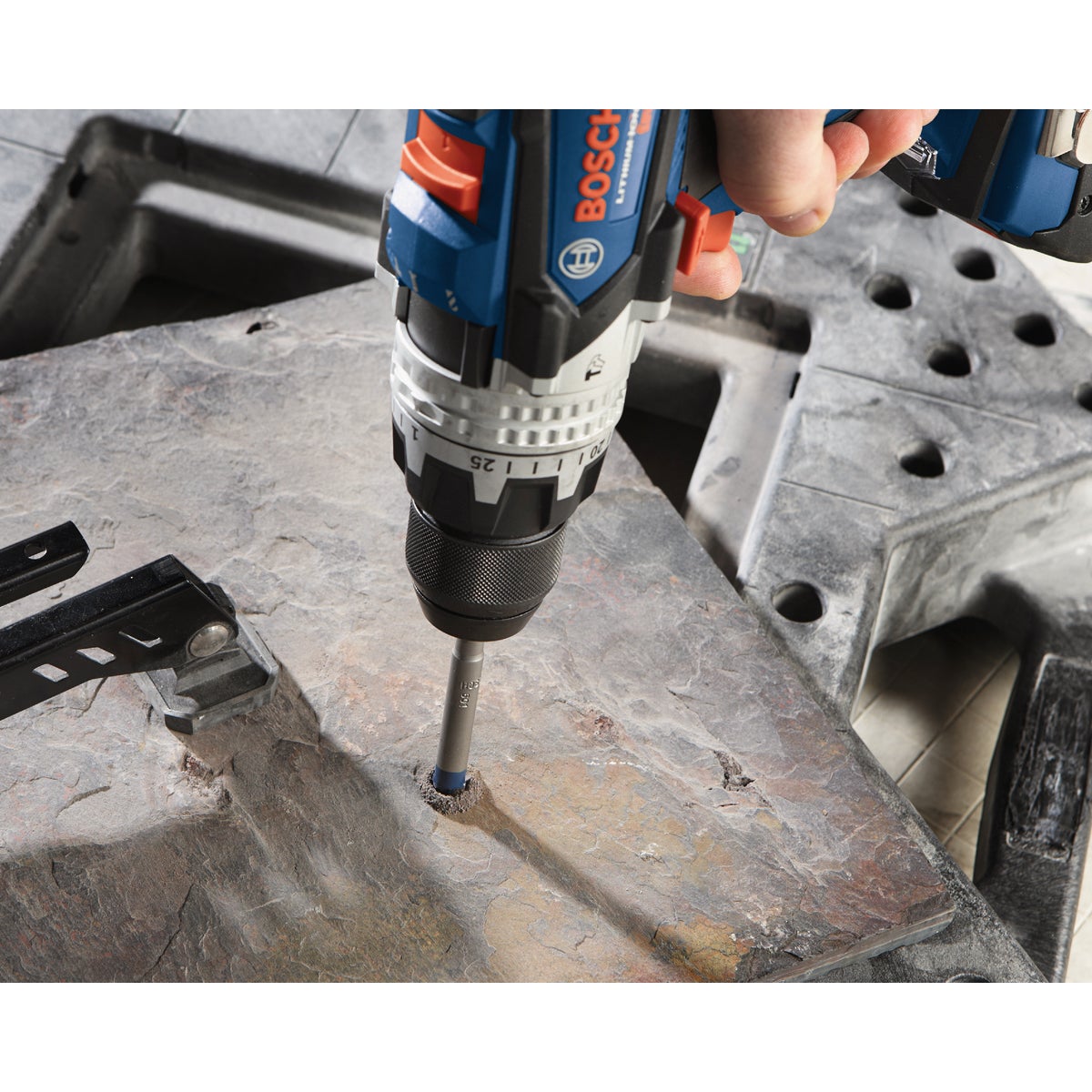Bosch 1/2 In. Natural Stone Tile Bit Image 2