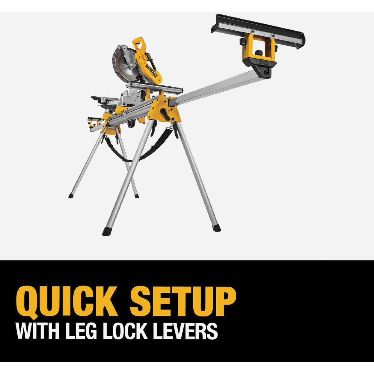 DEWALT Heavy Duty Miter Saw Stand Image 6