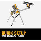 DEWALT Heavy Duty Miter Saw Stand Image 6