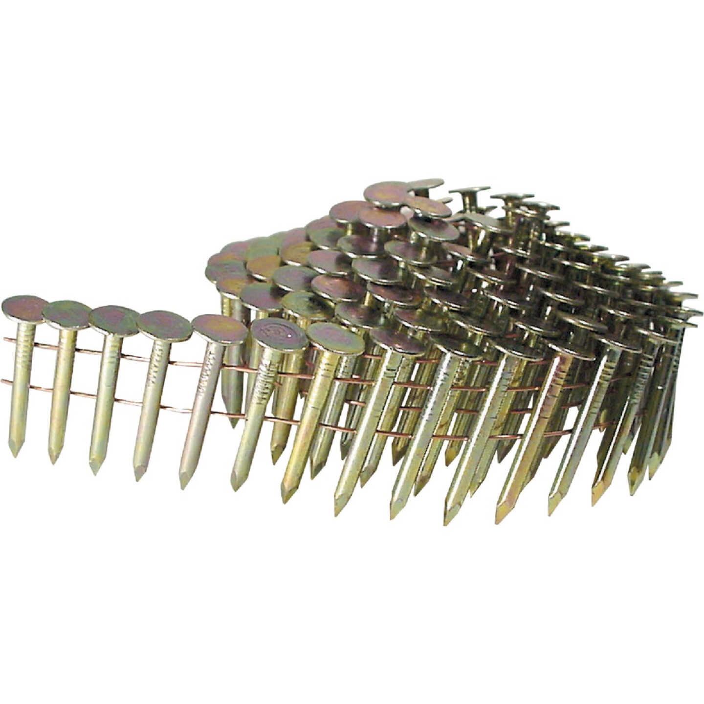 Stinger 1-1/2 In. x 0.120 In. Wire Weld Electro Galvanized Coil Roofing Nail (7200 Ct.) Image 1