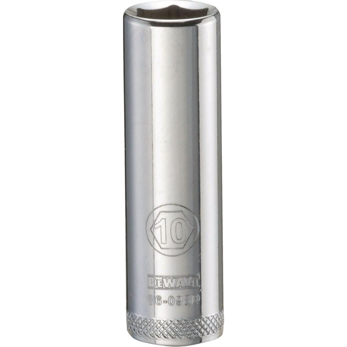 DEWALT 1/4 In. Drive 10 mm 6-Point Deep Metric Socket