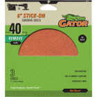 Gator 6 In. 40-Grit Aluminum Oxide Stick-On Sanding Disc (3-Pack) Image 1