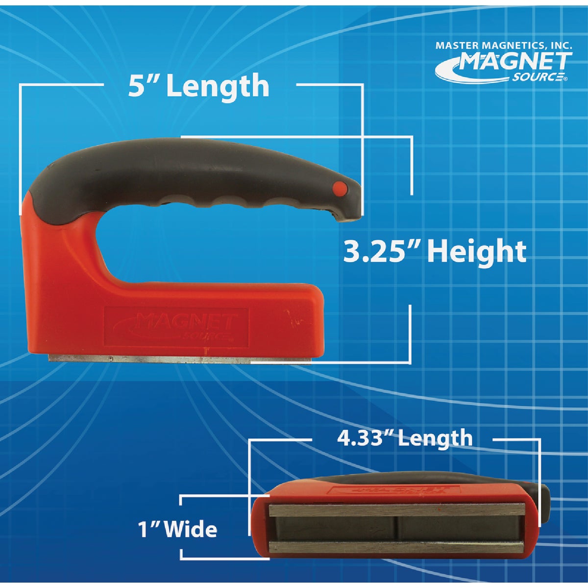 Master Magnetics 100 Lb. Ergonomic Handle Magnet Image 5
