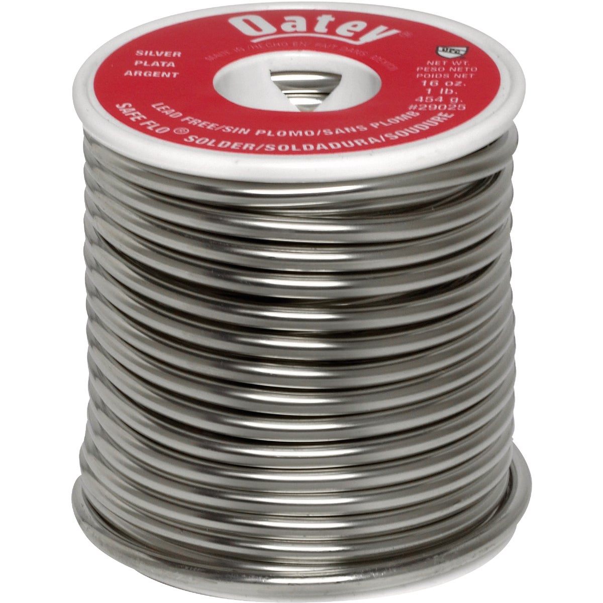 Oatey 1 Lb. Safe-Flo Silver Wire Solder Display