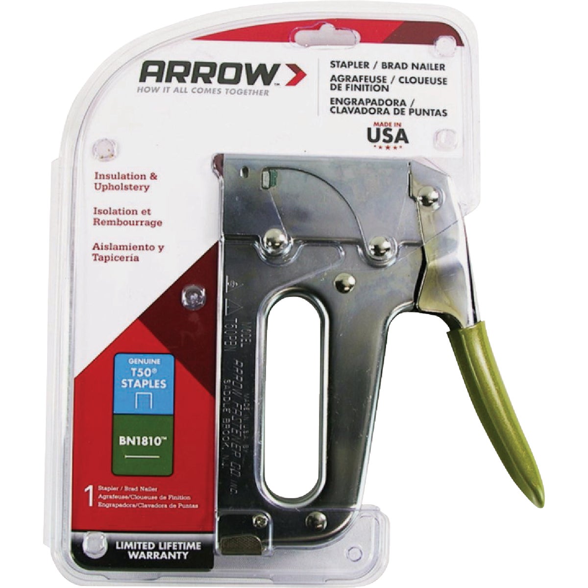 Arrow Heavy Duty Staple & Brad Nail Gun Image 3