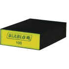 Diablo 2-1/2 In. x 4 In. x 1 In. 100 Grit (Fine) Flat Edge Sanding Sponge (3-Pack) Image 1