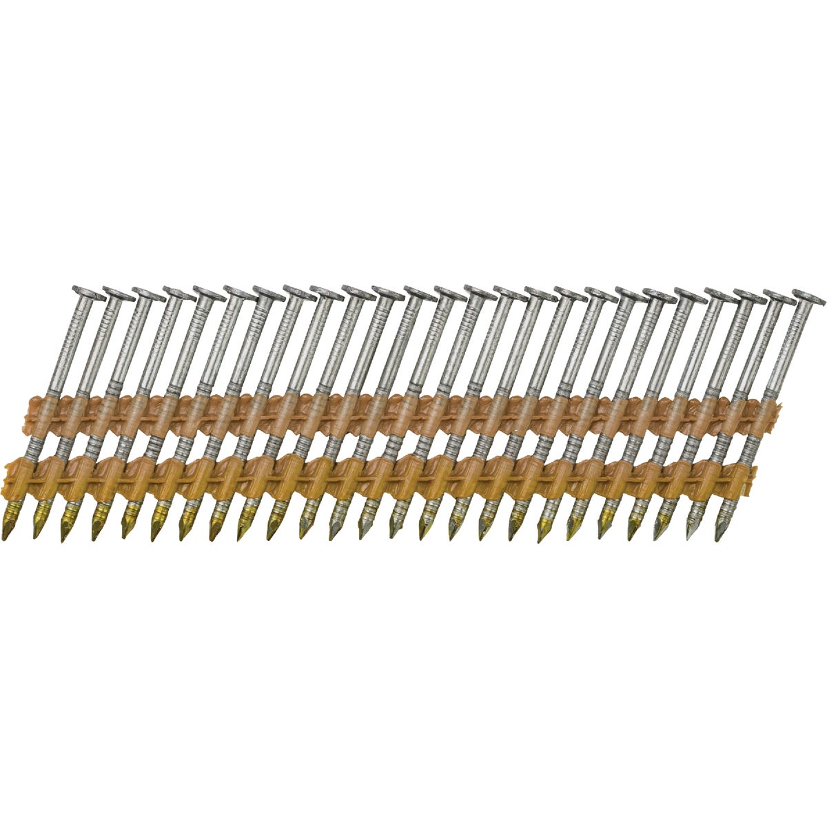 Pro-Fit 2 In. x 0.113 In. 21 Degree Plastic Strip Ring Shank Round Head Hot Dipped Galvanized Framing Stick Nails (2000 Ct.) Image 1