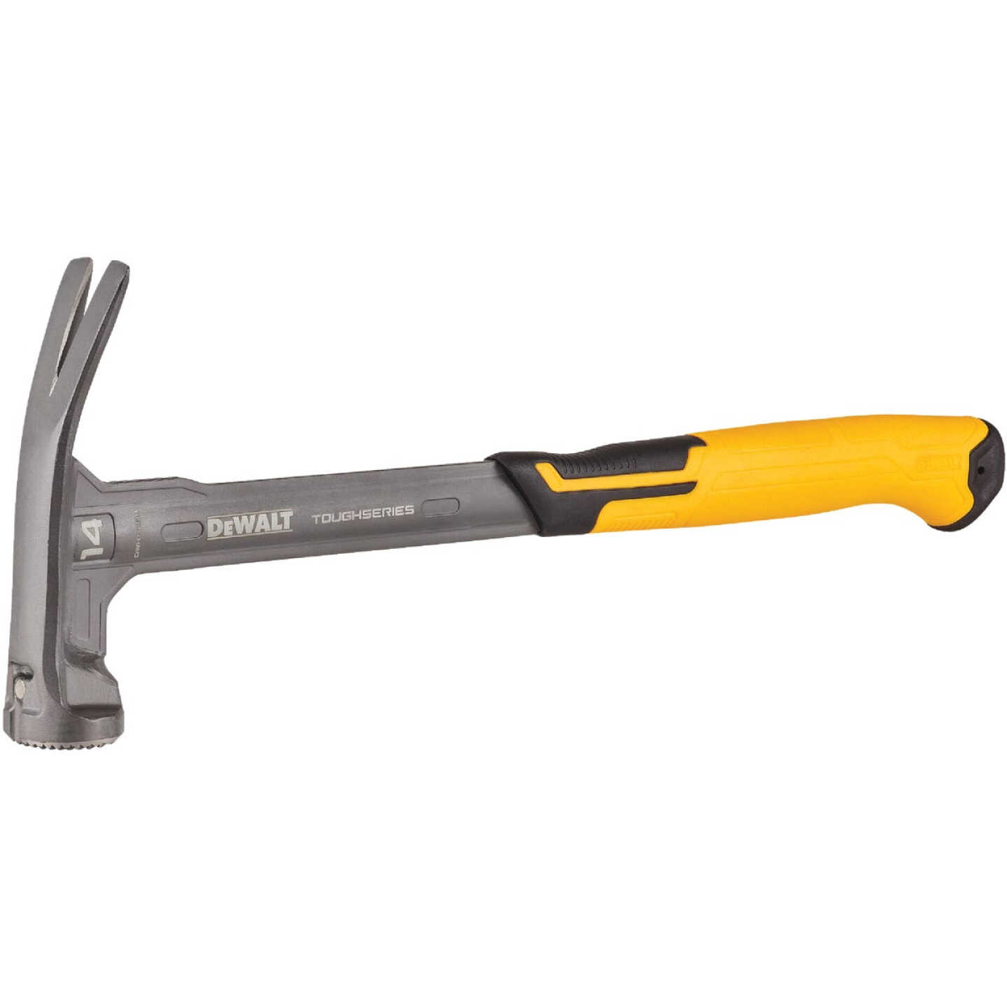 DEWALT 14 Oz. Milled-Face MIG Weld Framing Hammer with Steel Handle Image 1