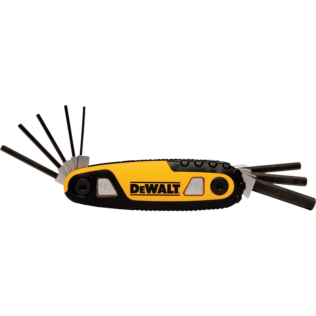 DEWALT SAE Folding and Locking Hex Key Set, 8-Piece Image 5