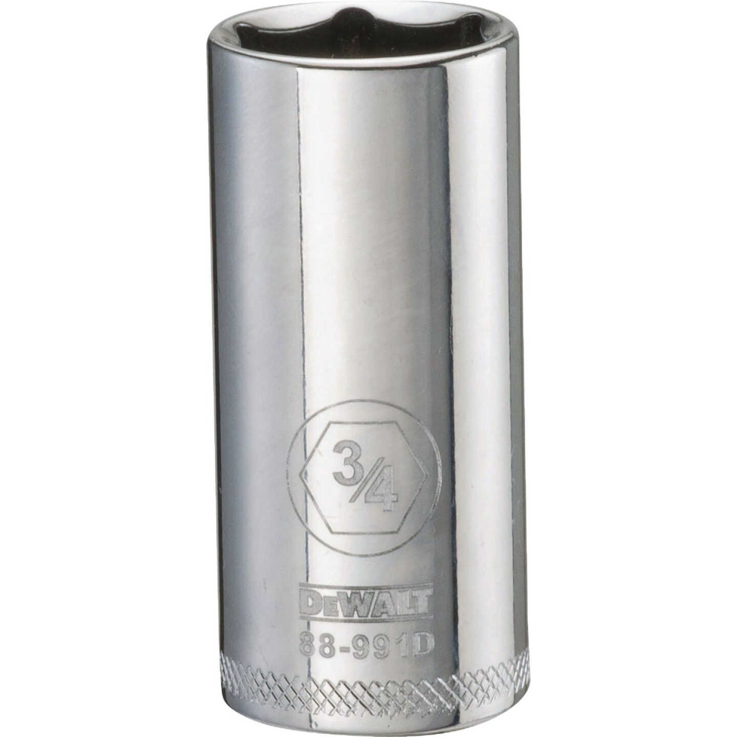 DEWALT 3/8 In. Drive 3/4 In. 6-Point Deep Standard Socket Image 1