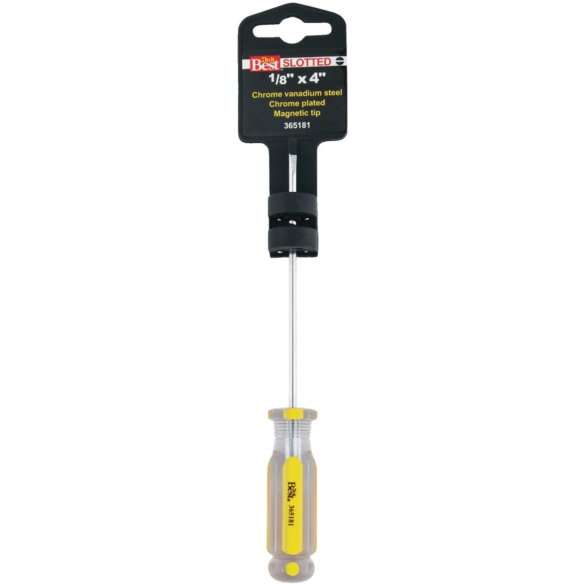 Do it Best 1/8 In.x  4 In. Slotted Screwdriver Image 2