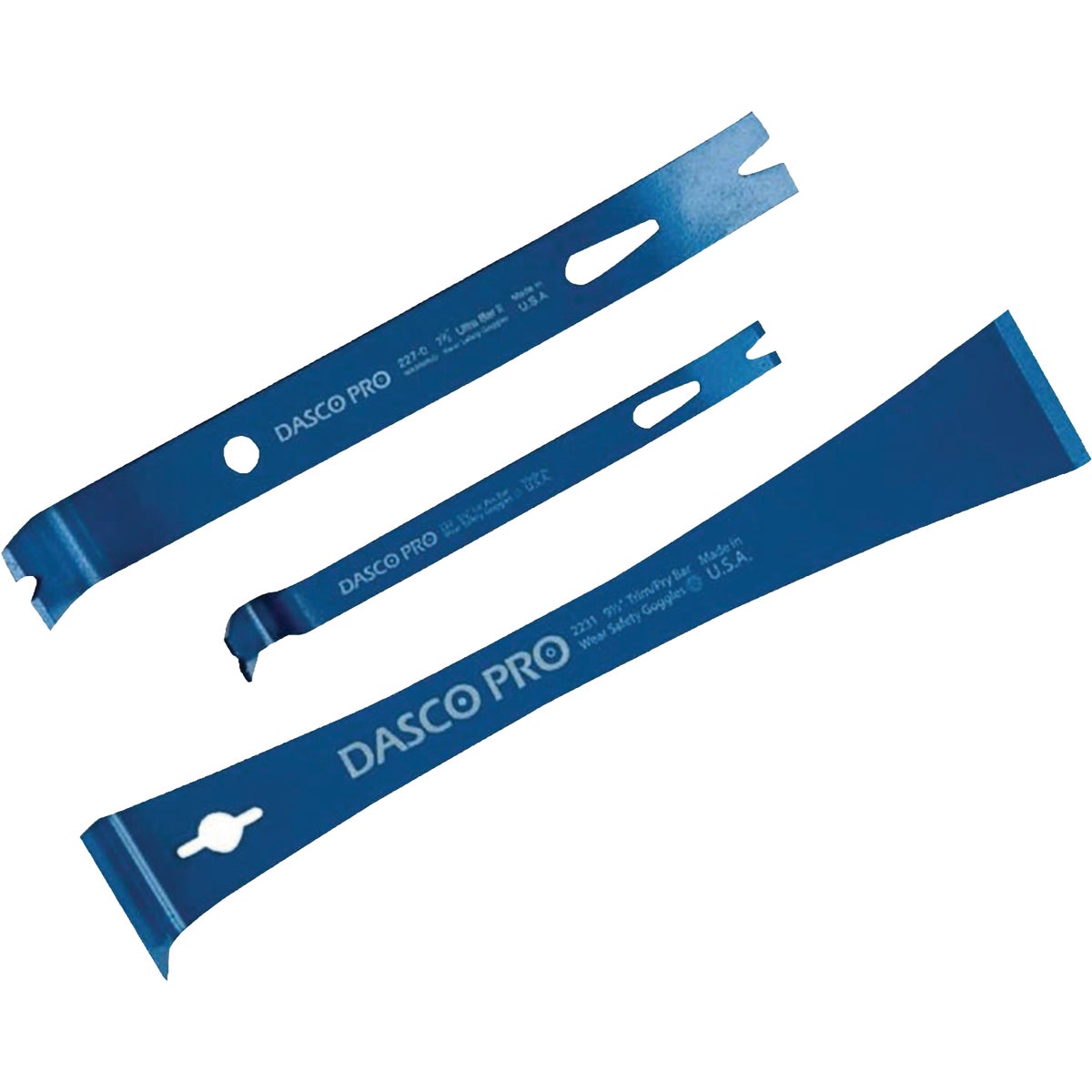 Marshalltown Dasco Pro Small Pry/Trim Bar Kit (3-Piece) Image 3