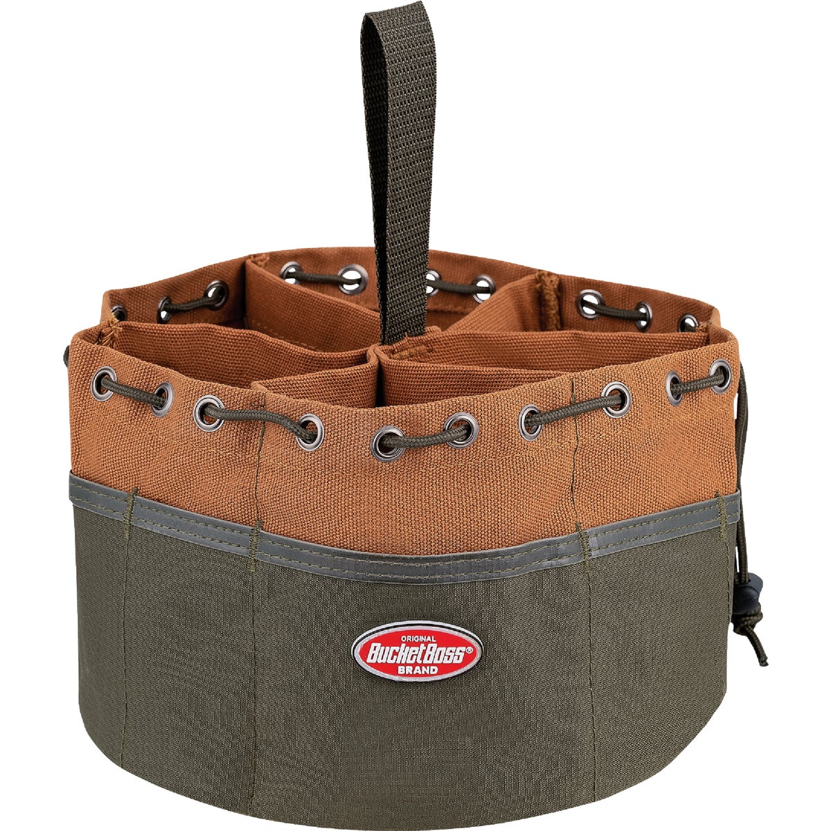 Bucket Boss 19-Pocket Canvas Parachute Bag