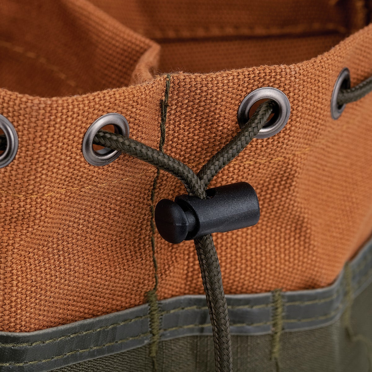 Bucket Boss 19-Pocket Canvas Parachute Bag Image 6