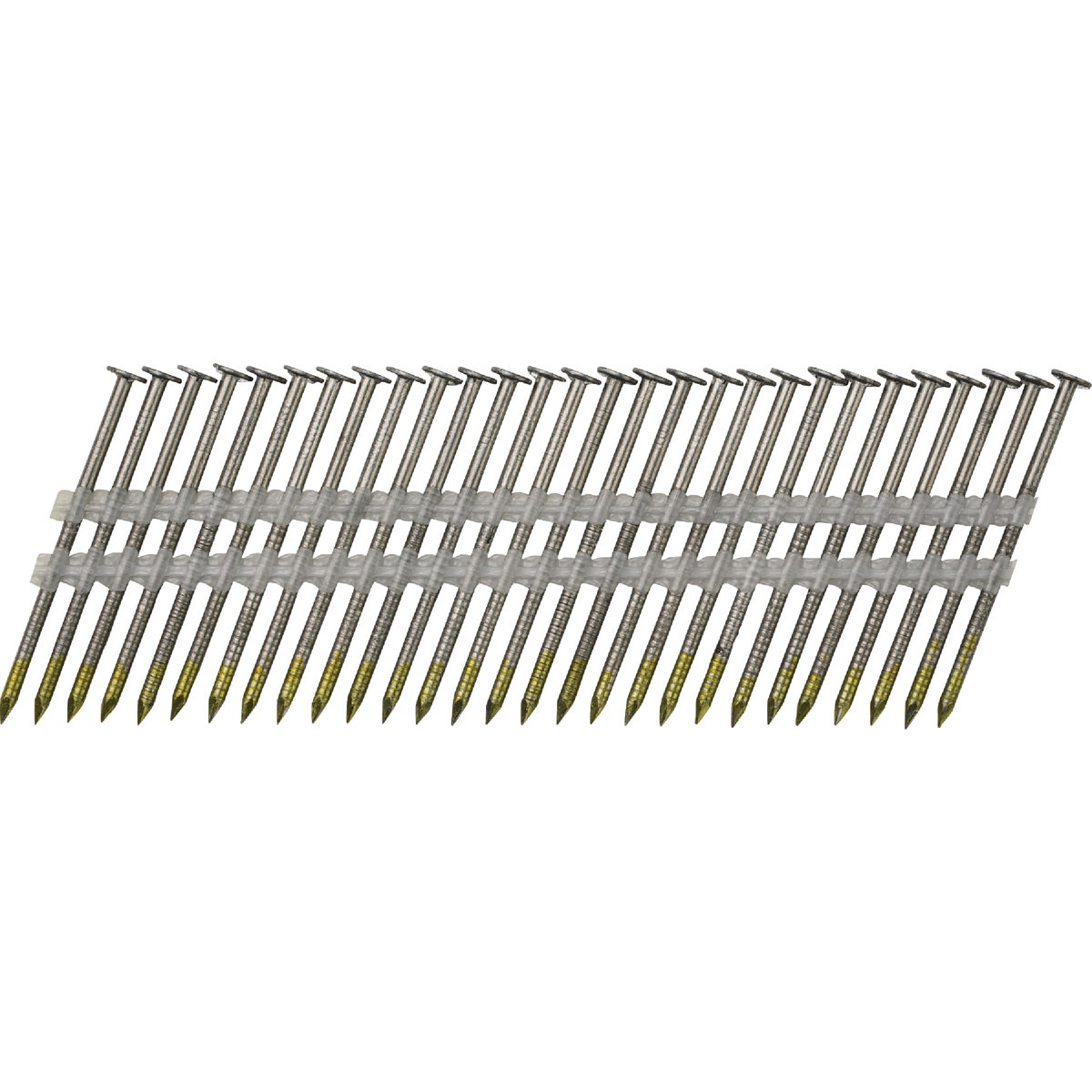Pro-Fit 2-3/8 In. x 0.113 In. 21 Degree Plastic Strip Ring Shank Round Head Hot Dipped Galvanized Framing Stick Nails (2000 Ct.) Image 1