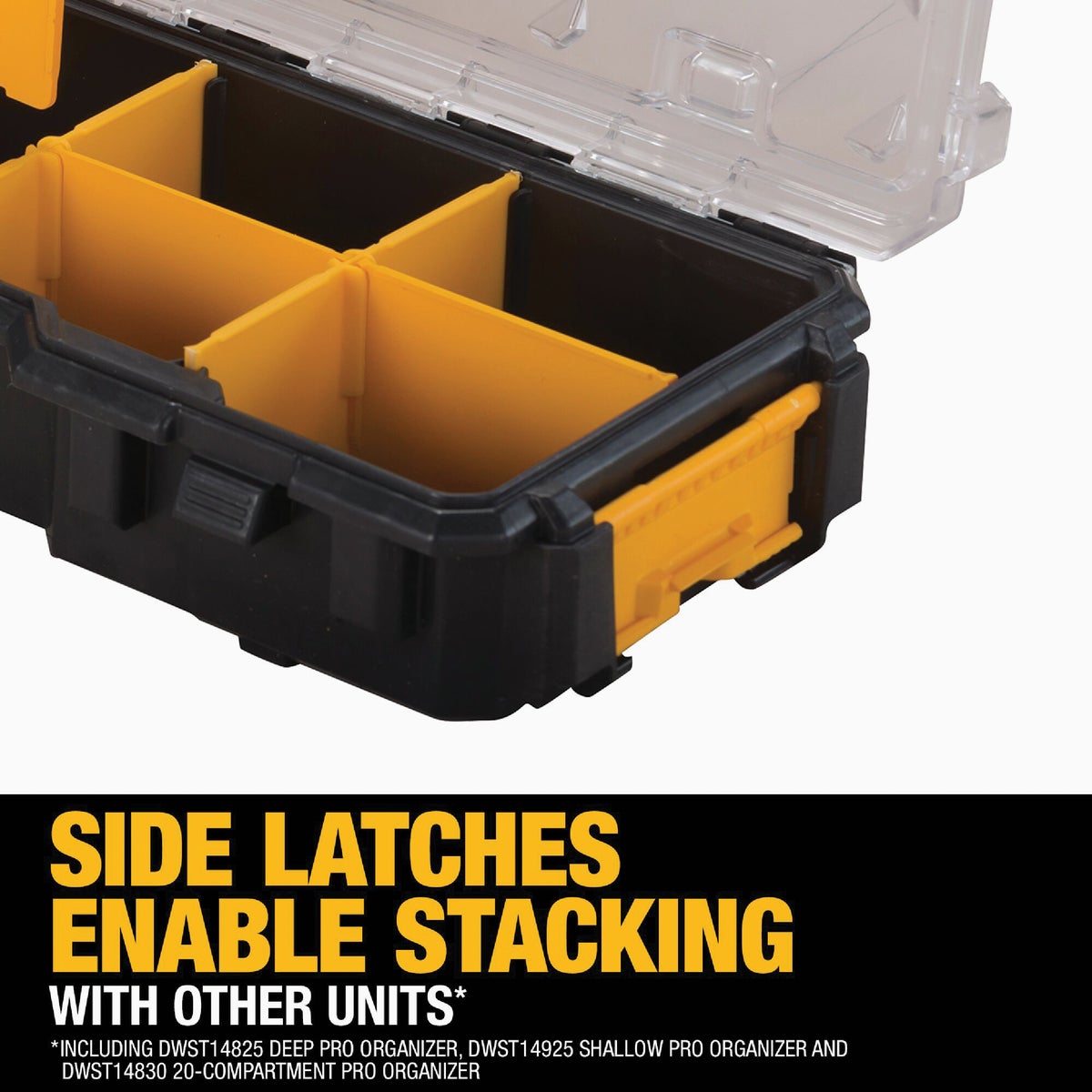 DEWALT Deep PRO 10-Compartment Organizer with Metal Latch Image 5