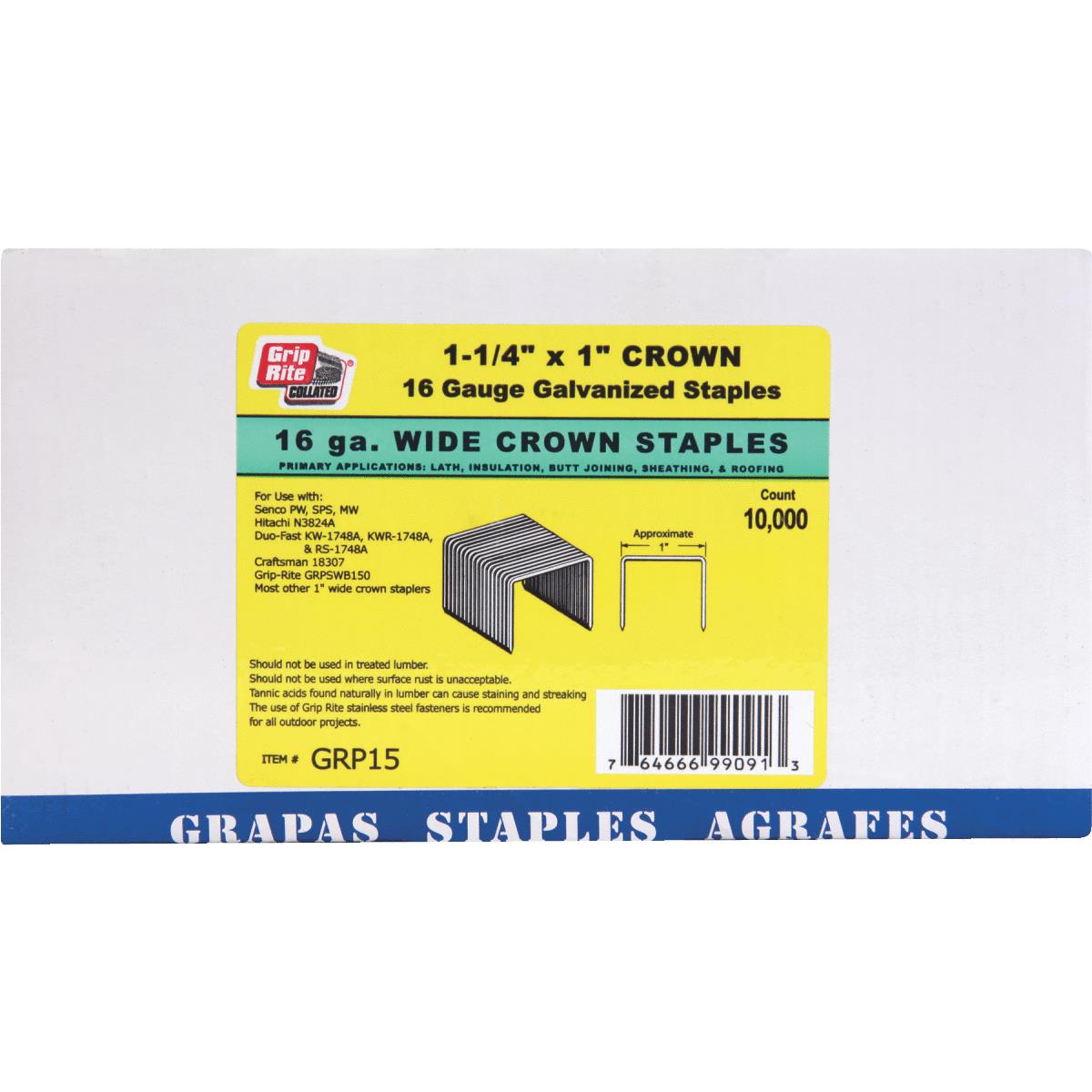 16GA 1X1-1/4 STAPLE